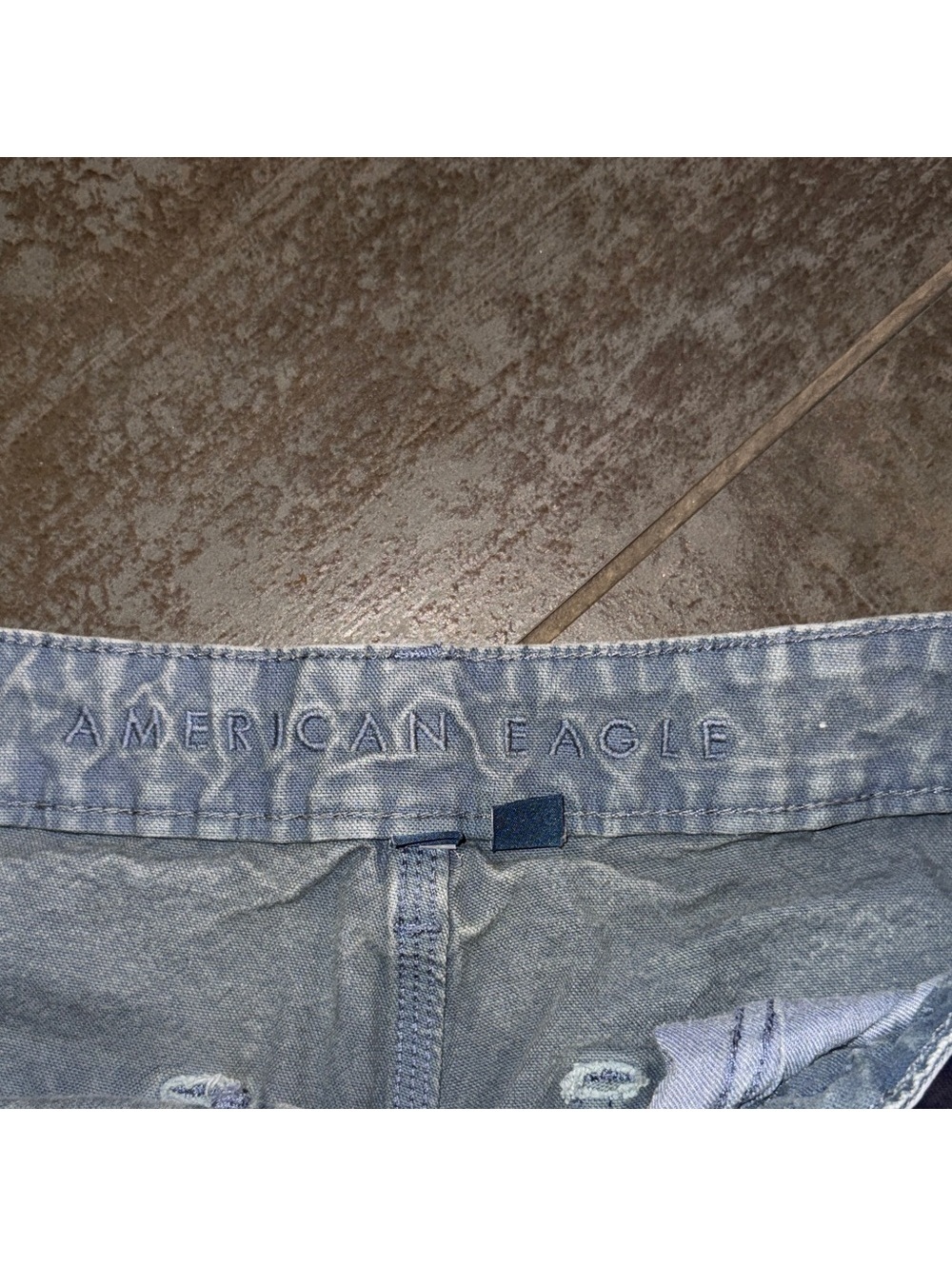American Eagle Outfitters Men's chino  Cargo Pants in Denim Blue 30 x 34 - Picture 2 of 5